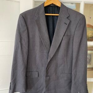 Grey Patterned Sport-coat Size 42 Hart Schaffner Marx